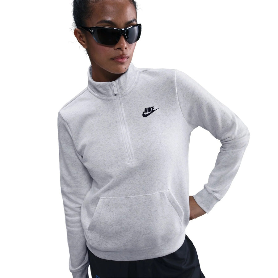 Nike Ladies Club Fleece Standard 1/4-Zip Top