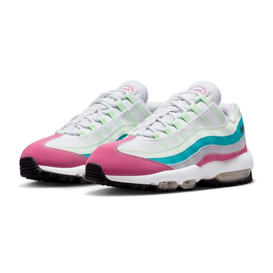 Nike Air Max '95 G Spikeless Golf Shoes - Pink/Silver