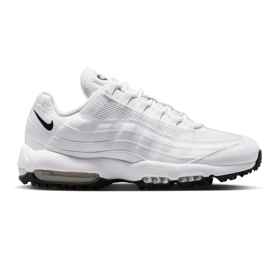 Nike Air Max '95 G Spikeless Golf Shoes - White/Black
