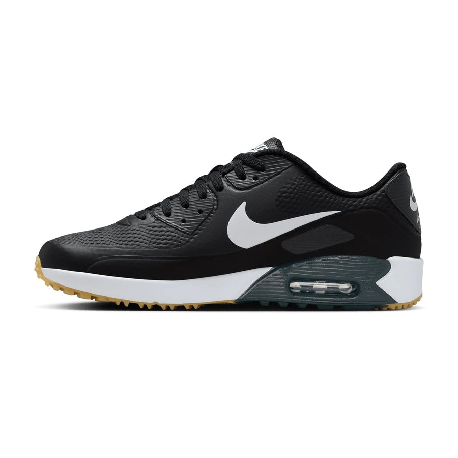 Nike Air Max 90 G Spikeless Golf Shoes - Black/White | Free Shipp