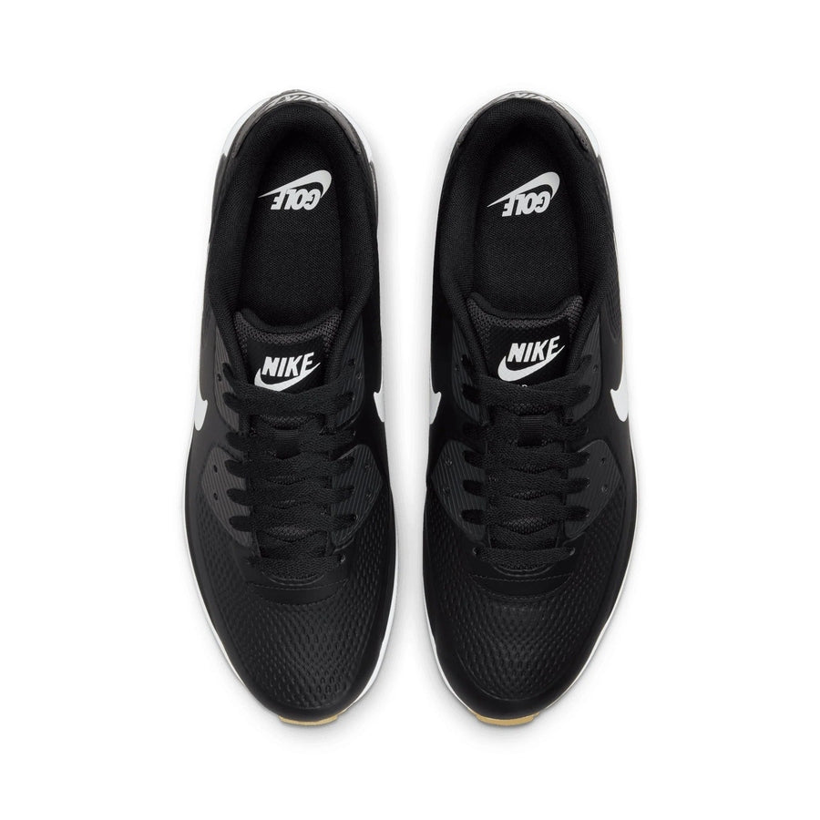 Nike Air Max 90 G Spikeless Golf Shoes - Black/White