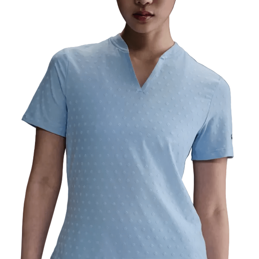 Nike Tour Ladies Dri-FIT Short-Sleeve Blade Jacquard Golf Polo