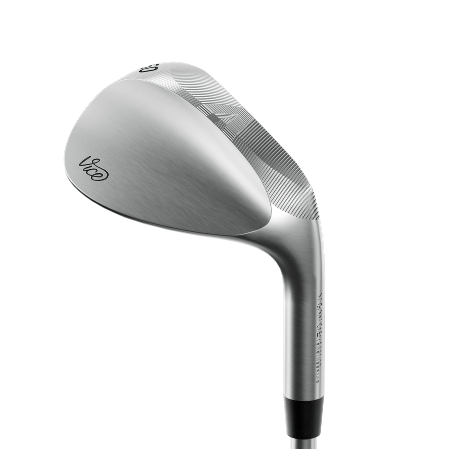 Vice Golf VGW02 Wedge noir à manche en acier - options de personnalisation gratuites