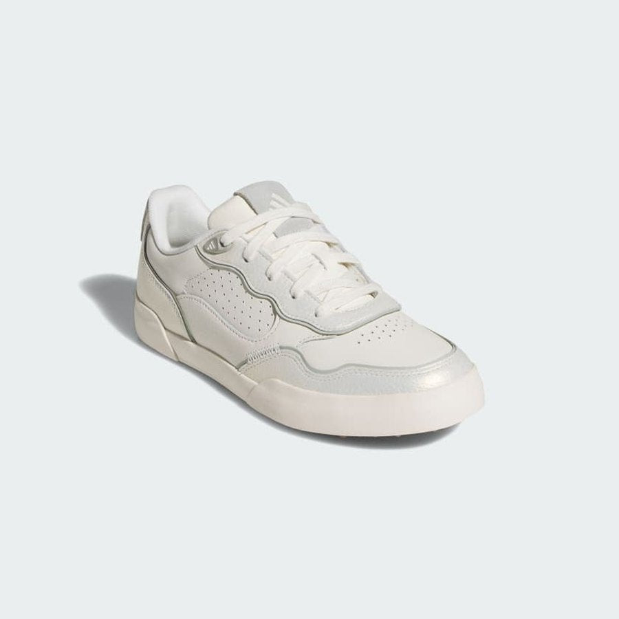 Adidas Ladies Retrocross 25 Spikeless Golf Shoes - White/Silver
