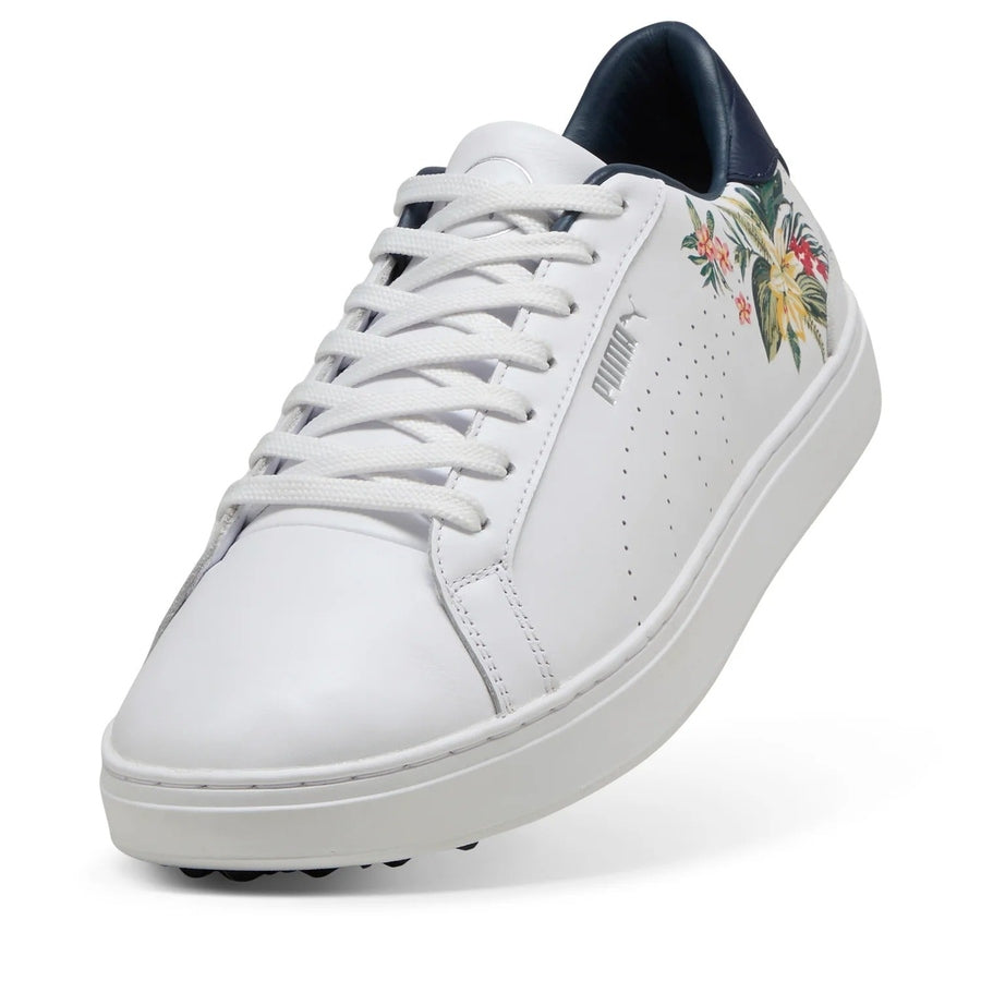 Puma Classic G x PTC Spikeless Golf Shoes - White