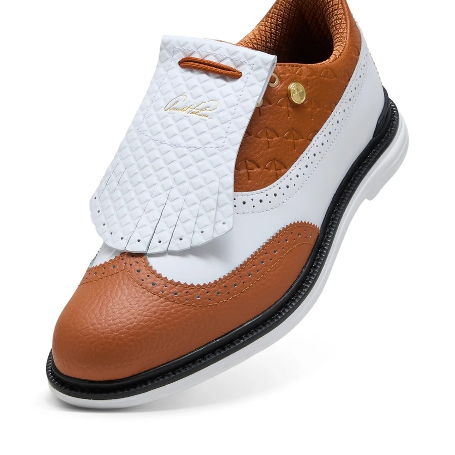 Puma Arnold Palmer Royale Wingtip Golf Shoes - Brown
