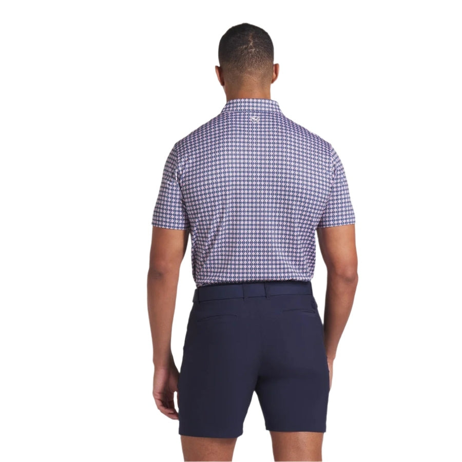 Puma Pique Tie Golf Polo - Blue