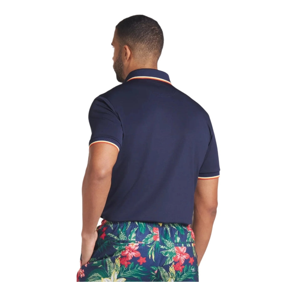 Puma X PTC Tipped Golf Polo - Navy