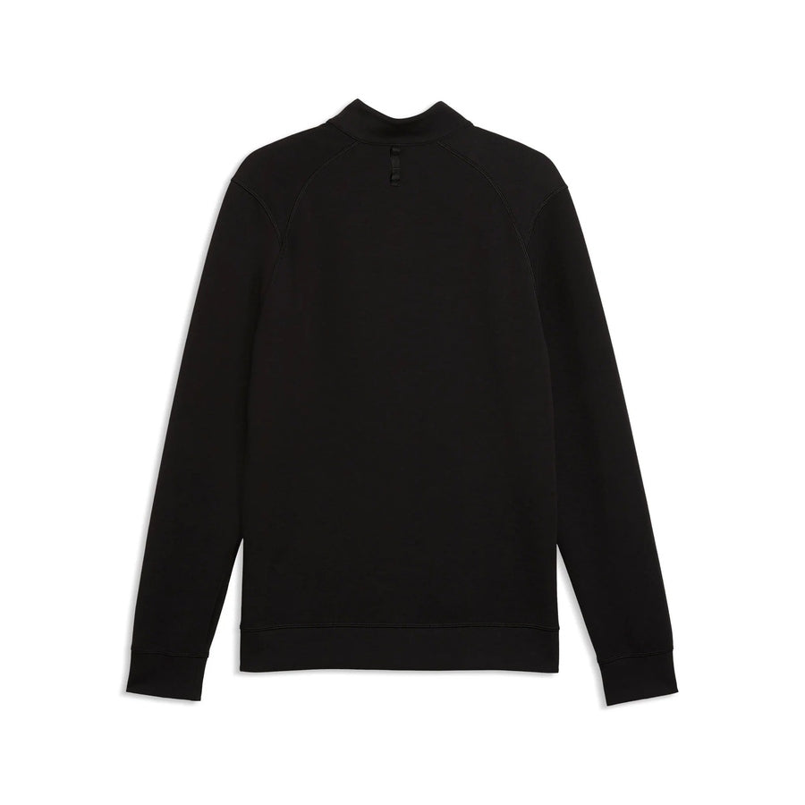 Puma Maple Leaf CLOUDSPUN Fleece 1/4 Zip - Black