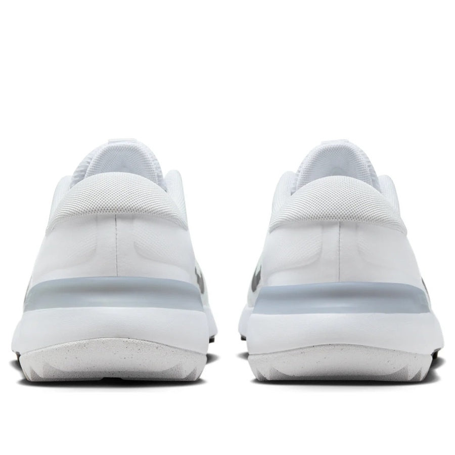 Nike Free Golf NN Wide Spikeless Golf Shoes - White/Silver