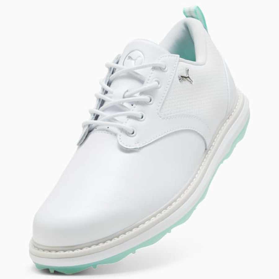 Puma Ladies Avant 2 Spikeless Golf Shoes - White/Mint