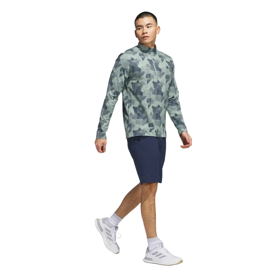 Adidas Go-To Printed Quarter Zip Pullover