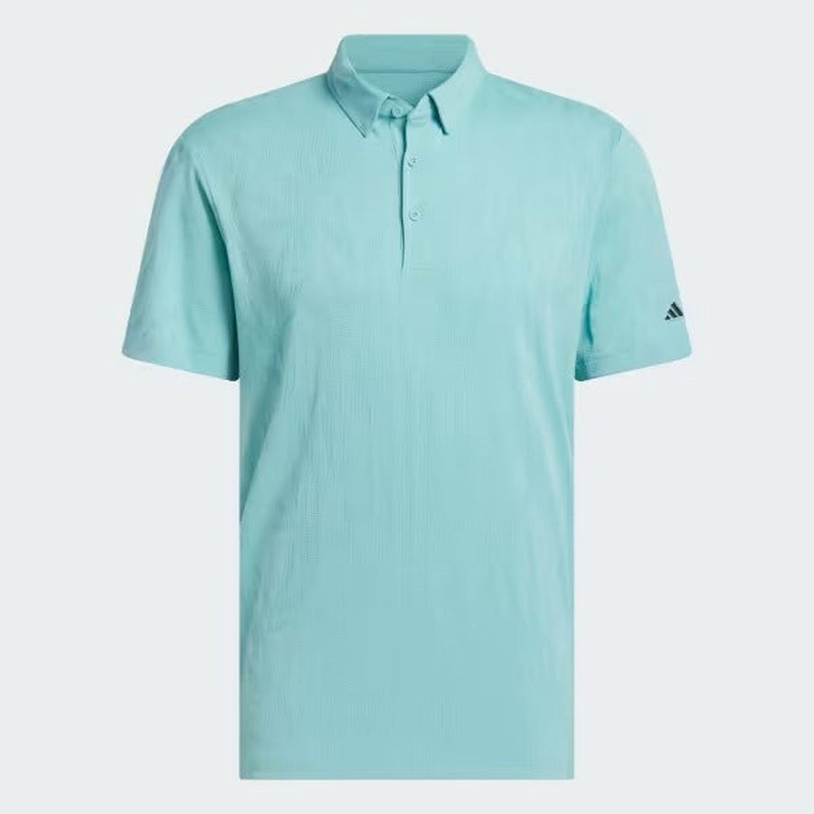 Adidas Go-To Textured Polo Shirt - Mint