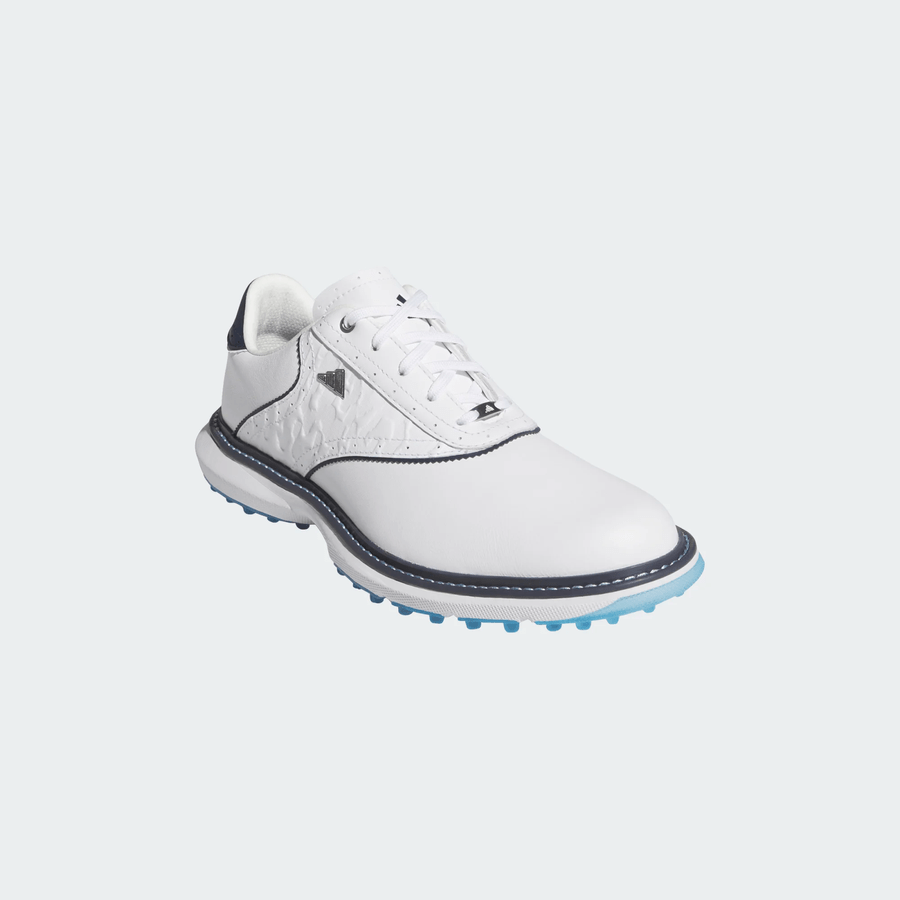 Adidas Ladies MC70 Spikeless Golf Shoes - White/Navy