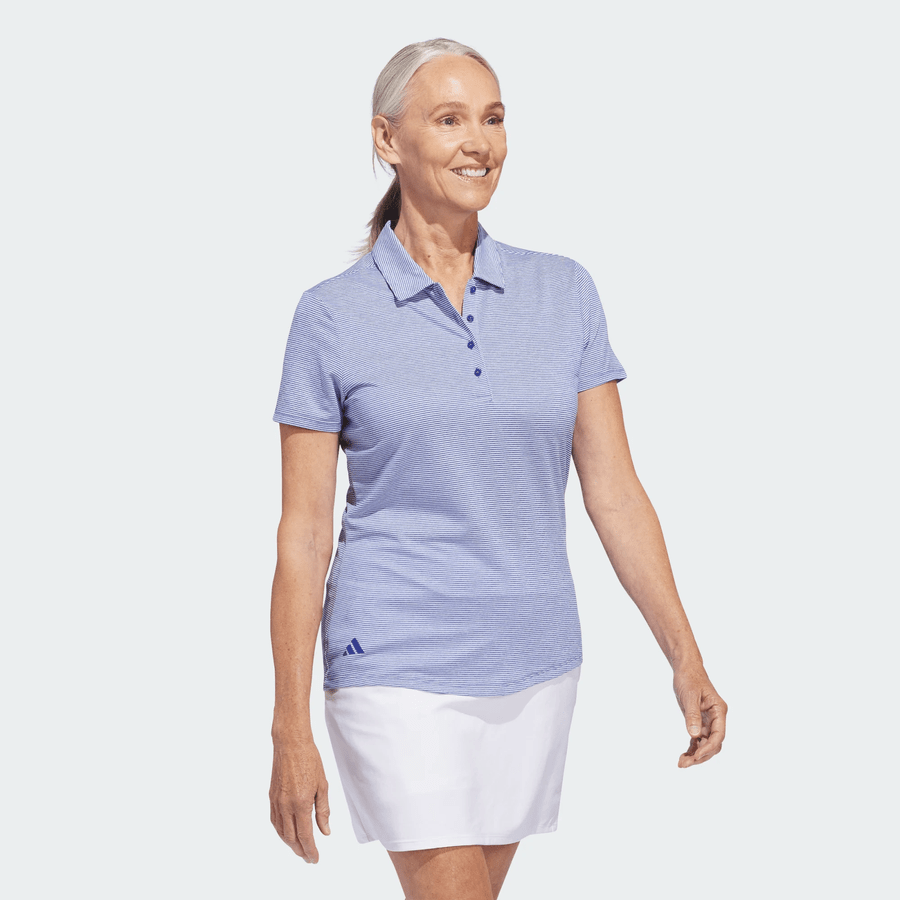 Adidas Ladies Ottoman Short Sleeve Polo Shirt