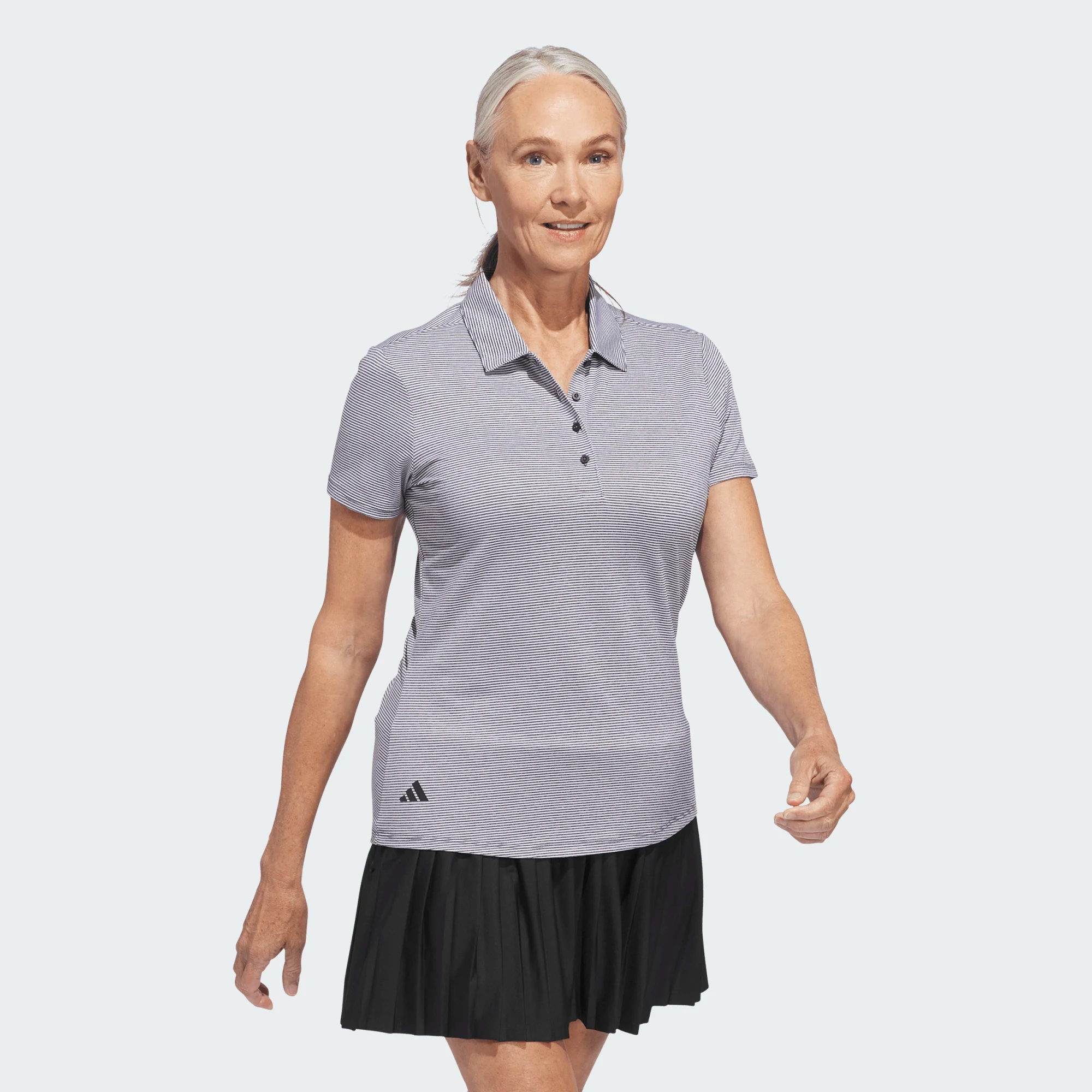 Adidas Ladies Ottoman Short Sleeve Polo Shirt
