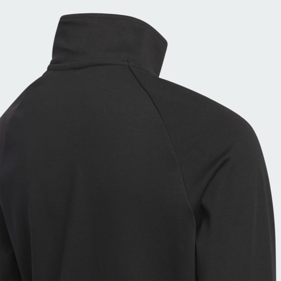 Adidas Junior's Unisex Quarter-zip Layer - Black