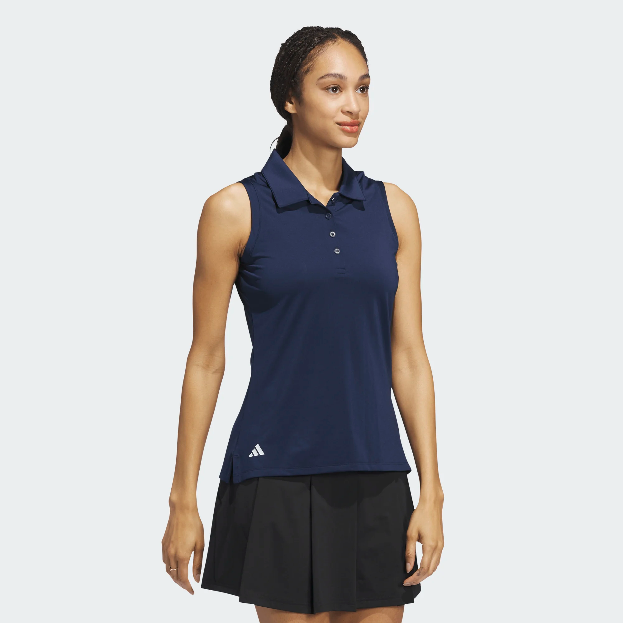 Adidas Ladies Ultimate365 Solid Sleeveless Polo