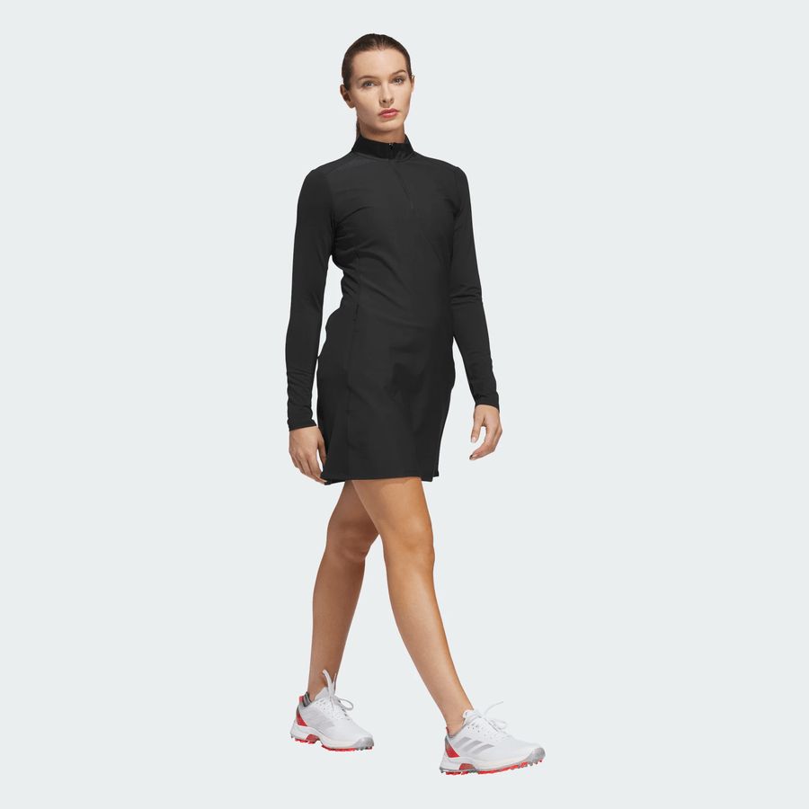 Adidas Ultimate Long Sleeve Golf Dress - Black