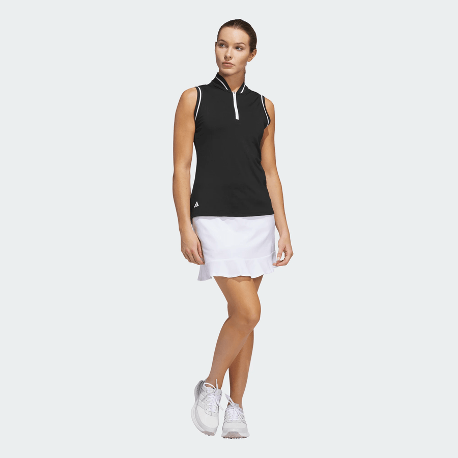 Polo zippé Adidas Ultimate365 pour femme