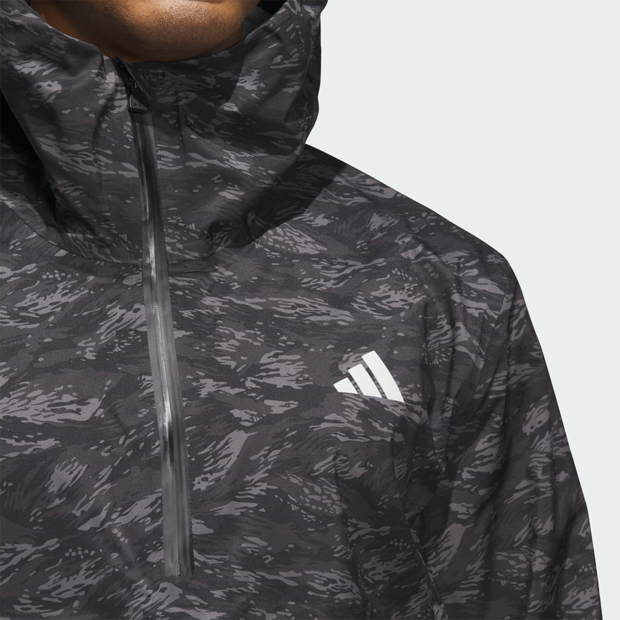 Adidas Climaproof+ Anorak Golf Jacket - Black
