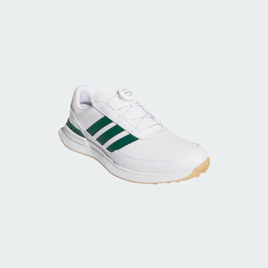 Adidas S2G 26 BOA Spikeless Golf Shoes - White/Green