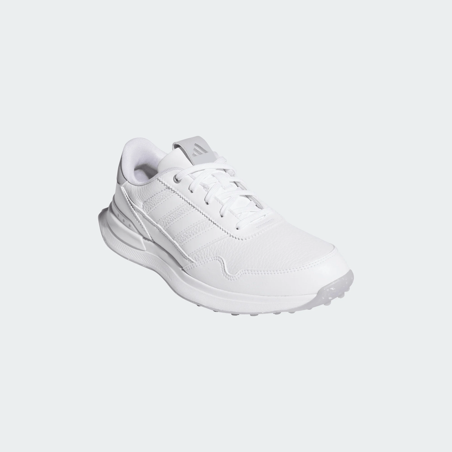 Adidas Ladies S2G 26 Leather Spikeless Golf Shoes - White/Silver