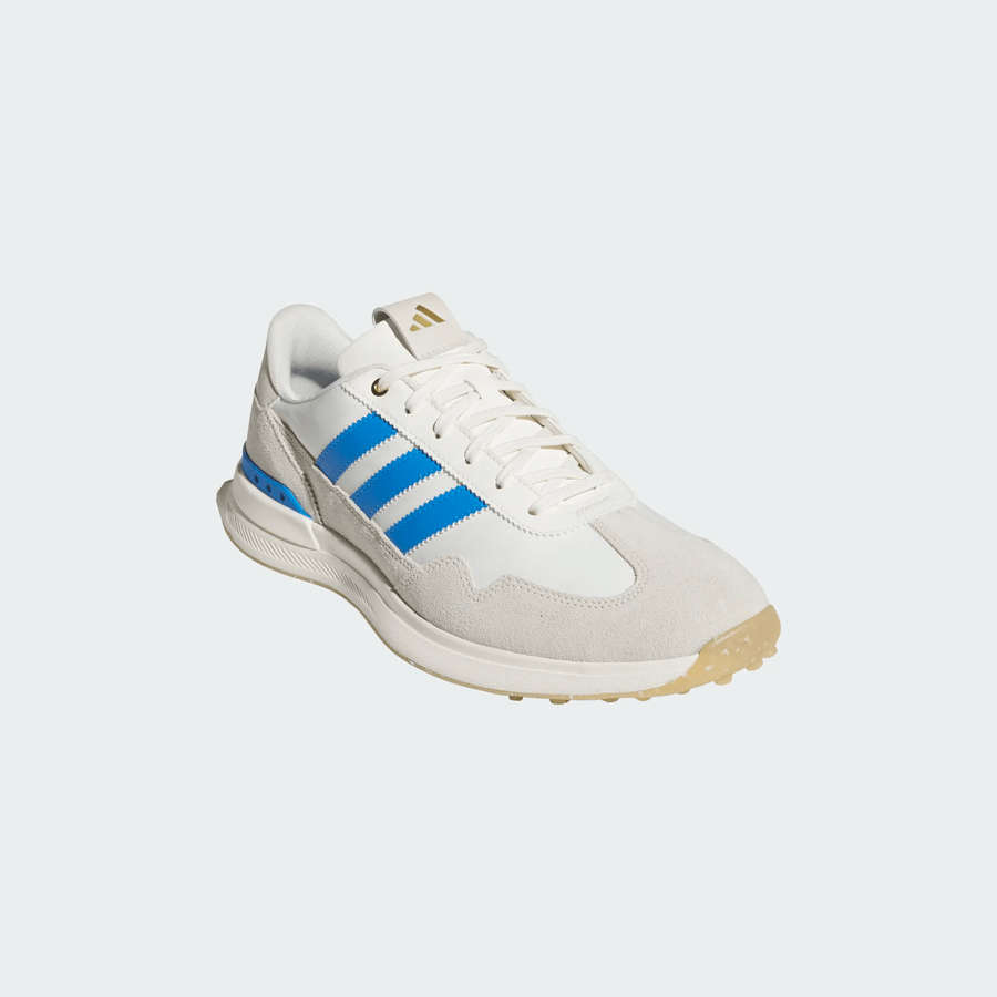 Adidas S2G 26 Textile Spikeless Golf Shoes - White/Blue