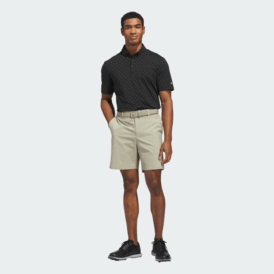 Adidas Ultimate365+ Micro Print Polo Shirt