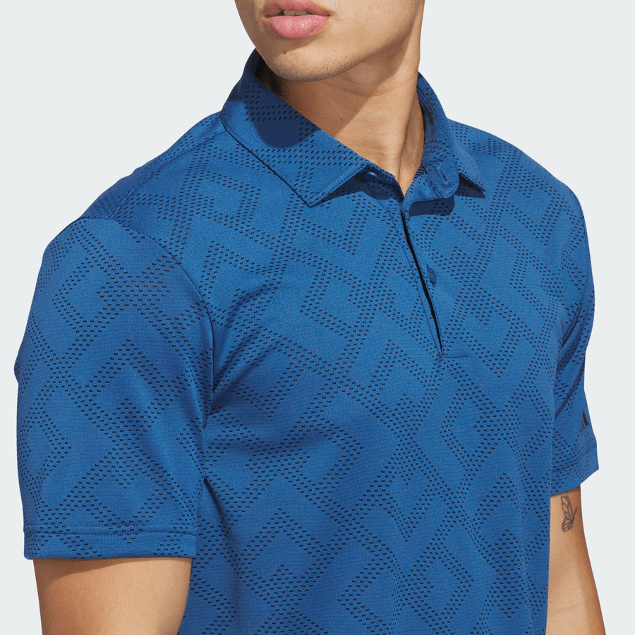 Adidas Ultimate365 Polo de golf jacquard