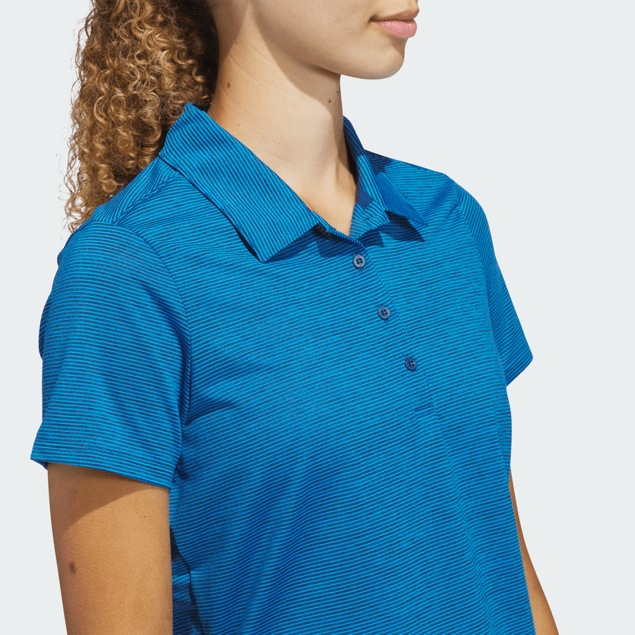 Adidas Ladies Ottoman Short Sleeve Polo Shirt