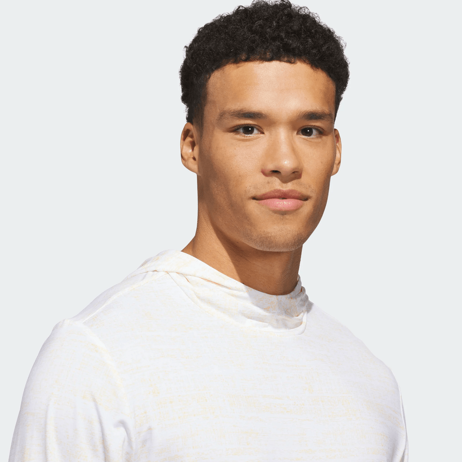 Adidas Performance Printed Lightweight Hoodie - Orange
