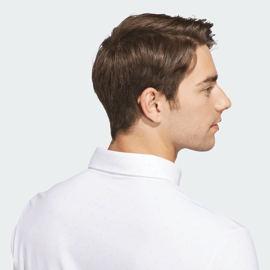 Adidas Ultimate365+ Micro Print Polo Shirt