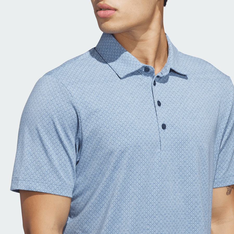 Adidas Ultimate365+ Go-To Print Polo Shirt