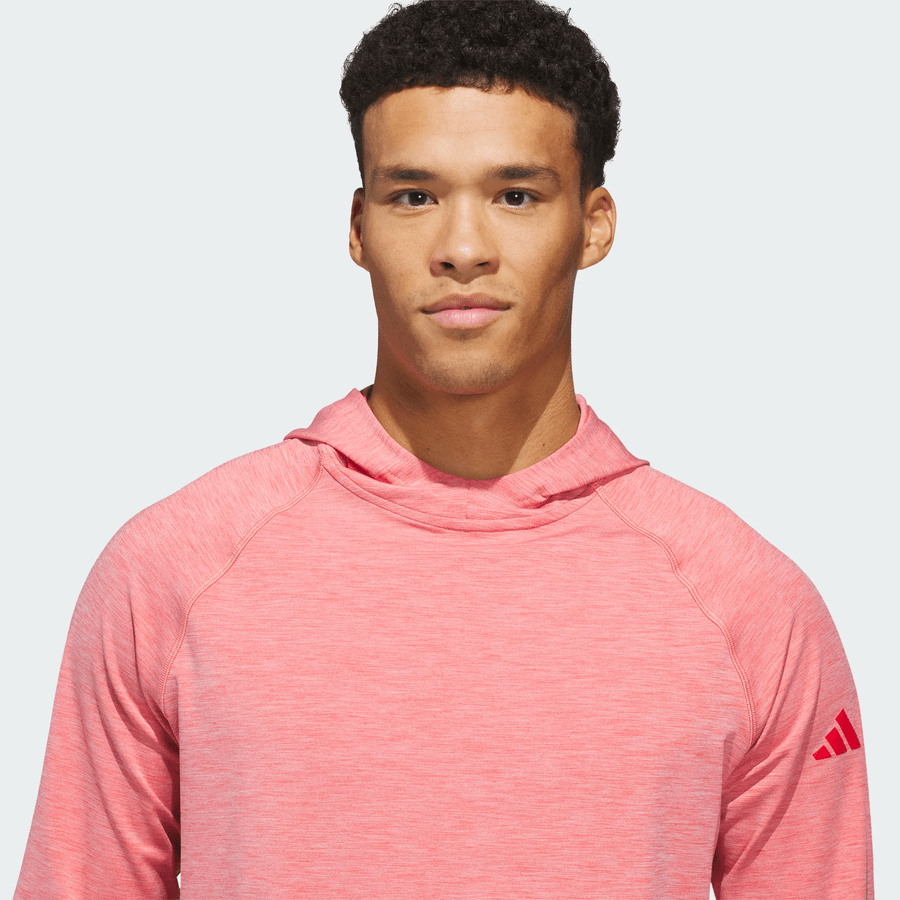 Adidas Ultimate365 Heather Hoodie - Red