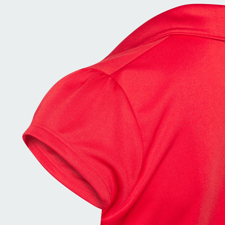 Polo de golf Adidas à manches courtes pour fille