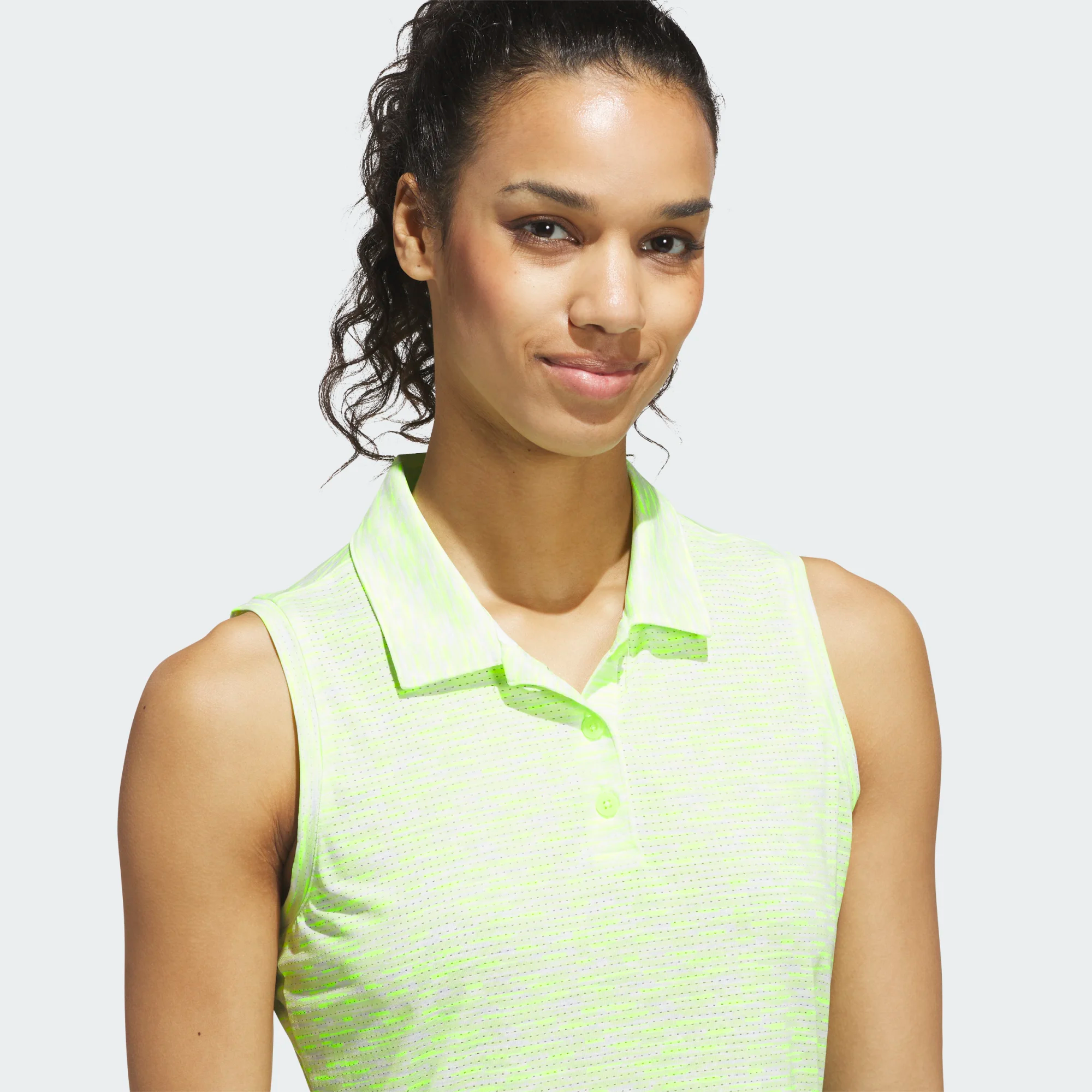 Polo imprimé en maille Climacool Ultimate365 pour femme Adidas