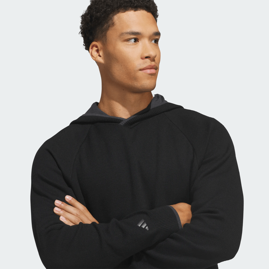 Adidas Ultimate Tour Twistknit Hoodie - Black