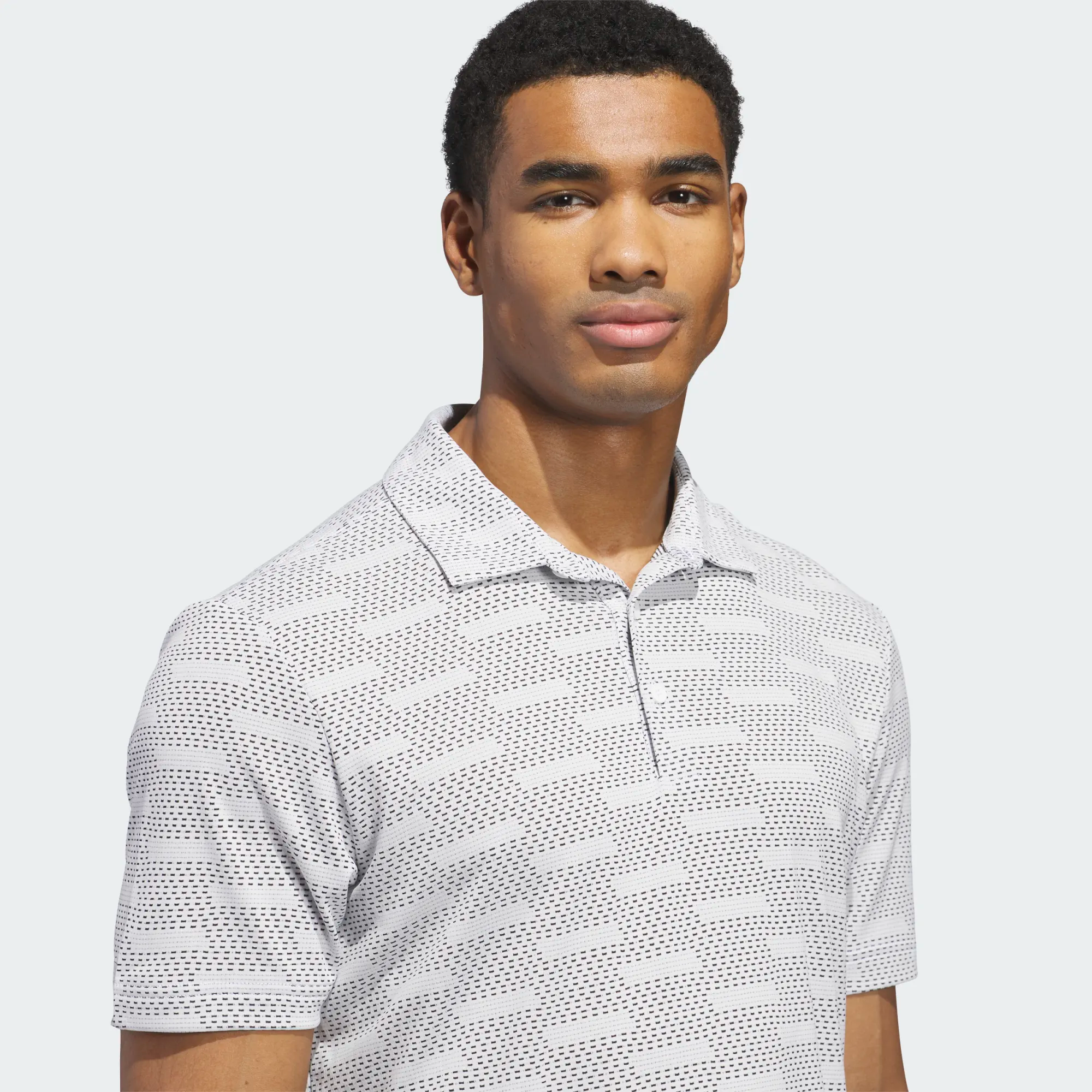 Polo Adidas Ultimate365 en jacquard