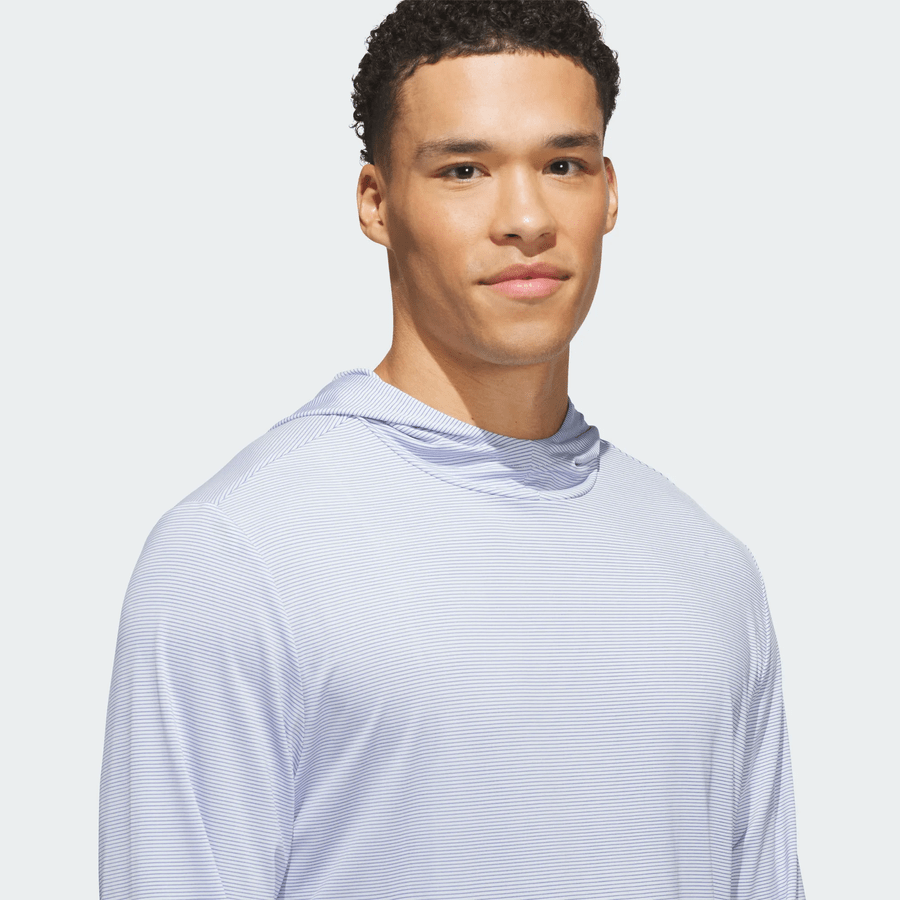 Adidas Performance Printed Hoodie - Blue