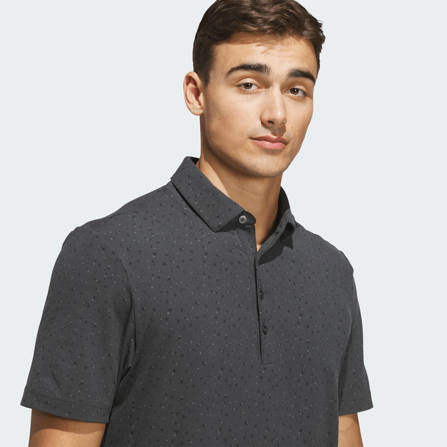 Adidas Ultimate365+ Climacool Butterspun Break Out Print Polo Shirt