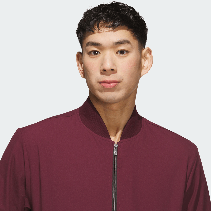 Adidas Ultimate365+ Full-Zip Jacket - Maroon