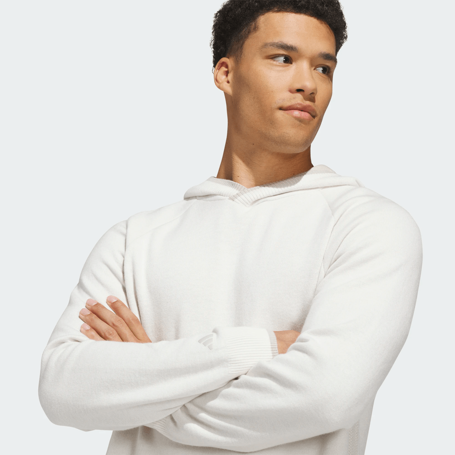 Adidas Ultimate Tour Twistknit Hoodie - White
