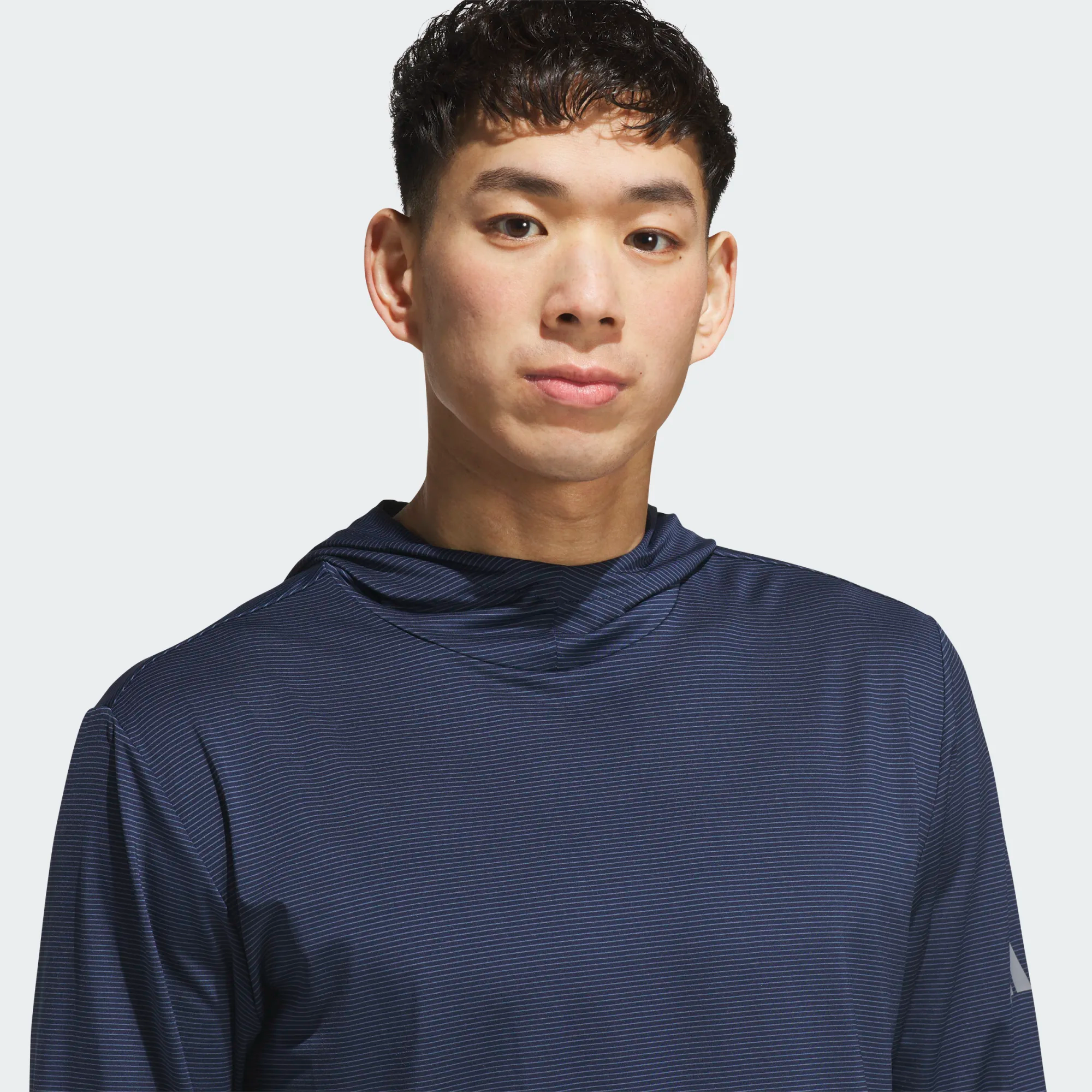 Adidas Performance Printed Hoodie - Navy