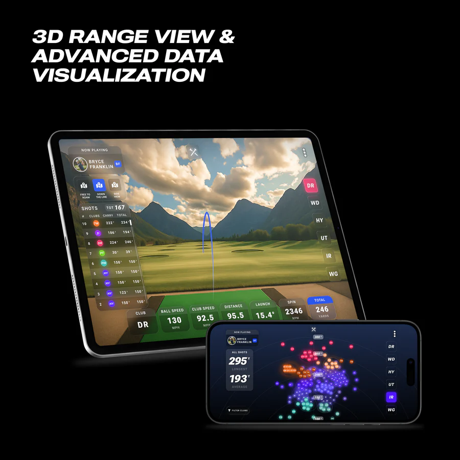 Blue Tees Rainmaker Portable Launch Monitor