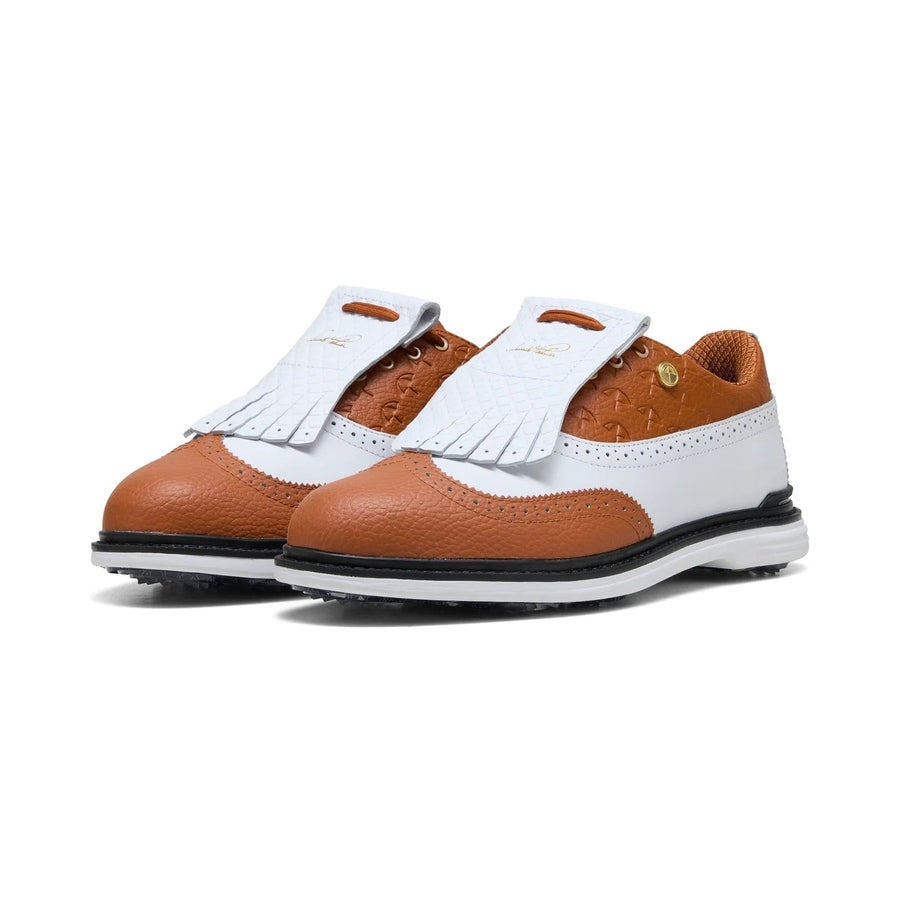 Puma Arnold Palmer Royale Wingtip Golf Shoes - Brown