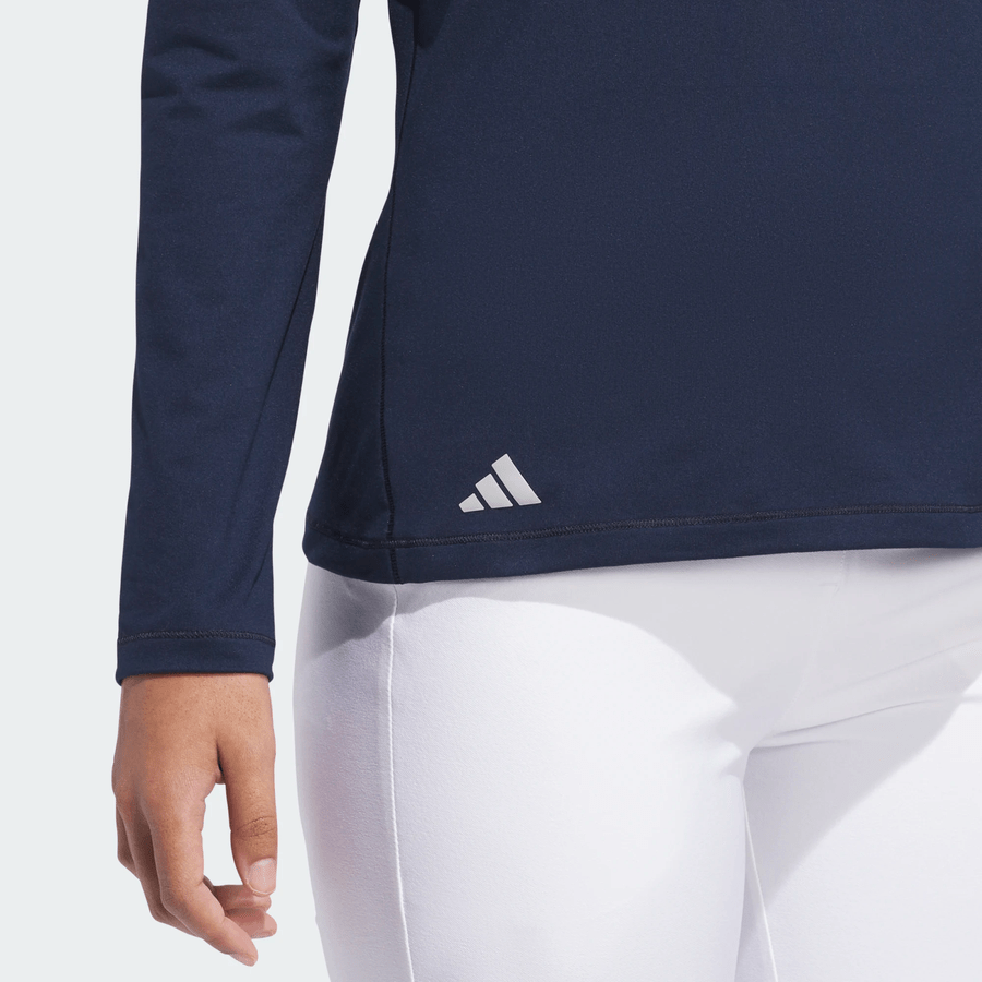Adidas Ladies Performance Hoodie - Navy