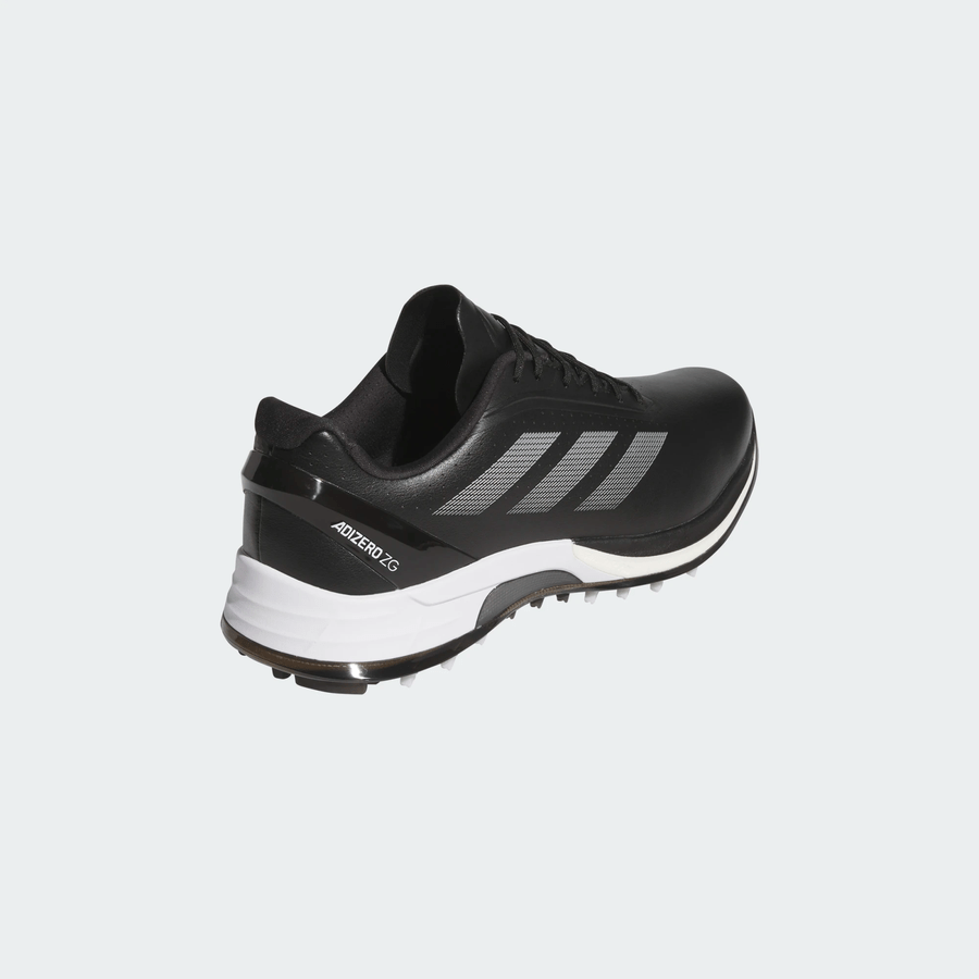 Adidas Adizero ZG Chaussures de golf sans crampons - Noir/Argent