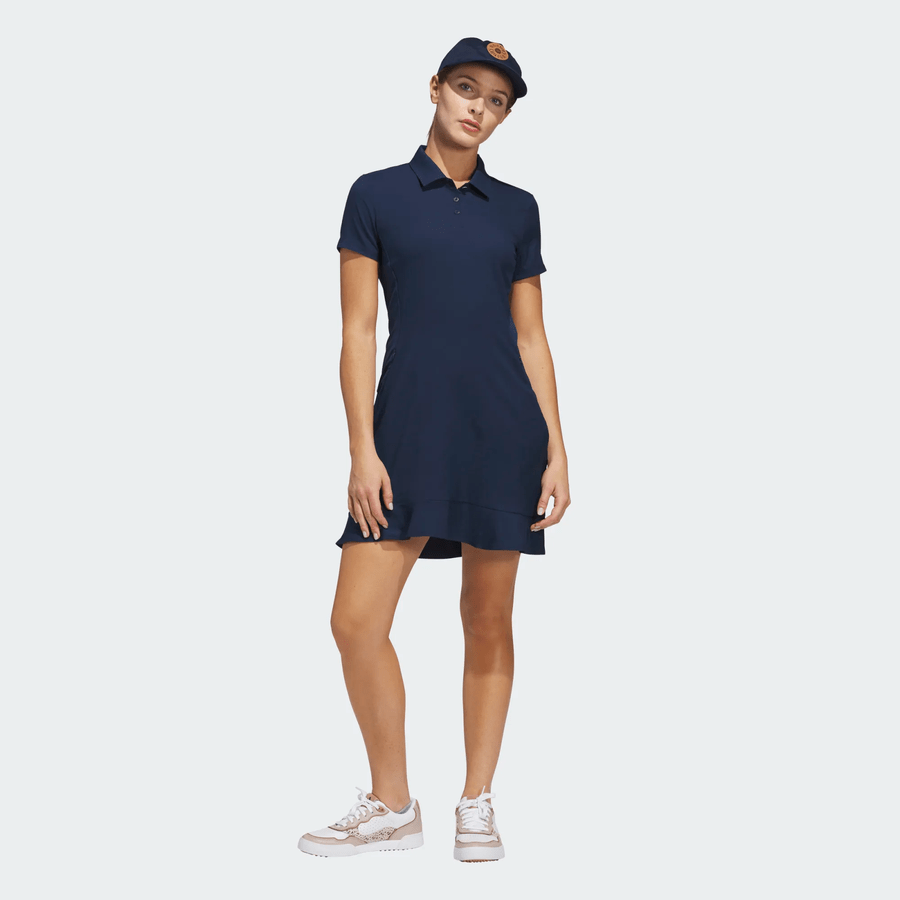 Adidas Ultimate Solid Golf Dress - Navy