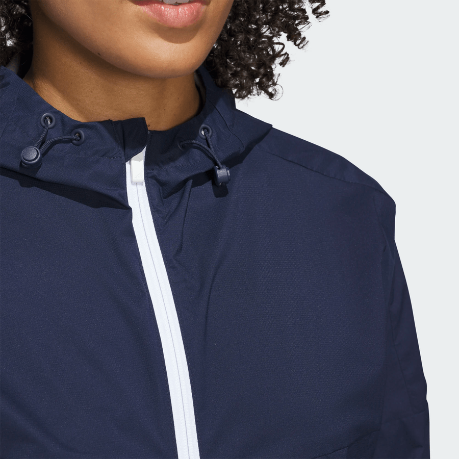Adidas Ladies Provisional Golf Jacket - Navy
